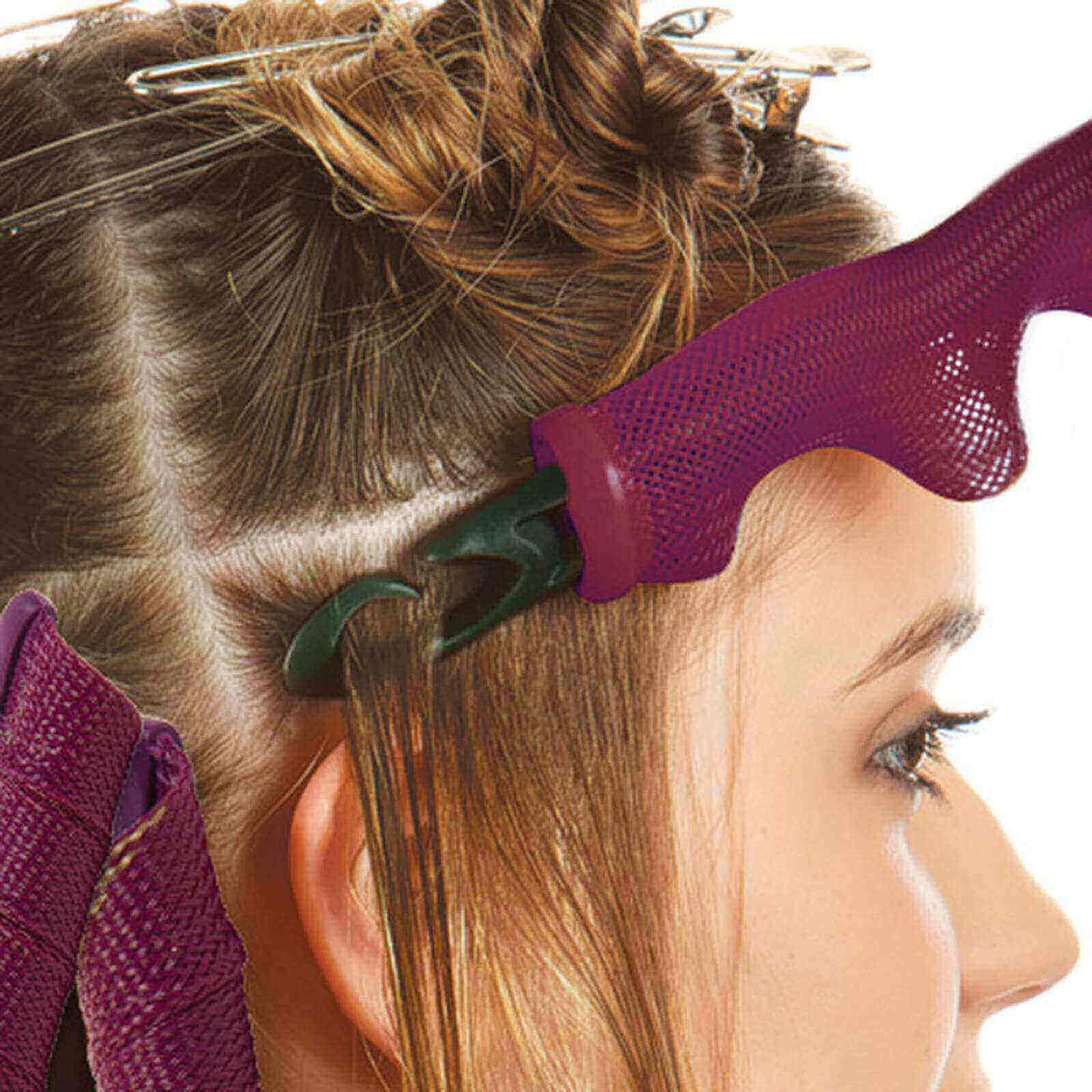 10 Pcs Non-Damaging Heatless Hair Curlers - Inspire Uplift