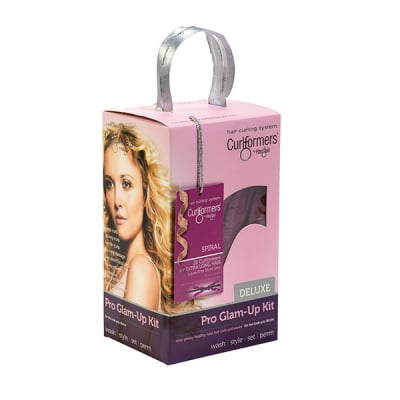 Curlformers by Hairflair spiral curl glam up kit