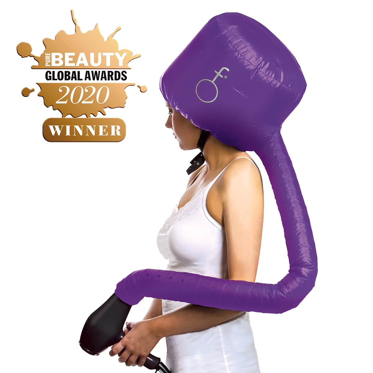 Purple softhood - winner of Pure Beauty Global Awards 2020
