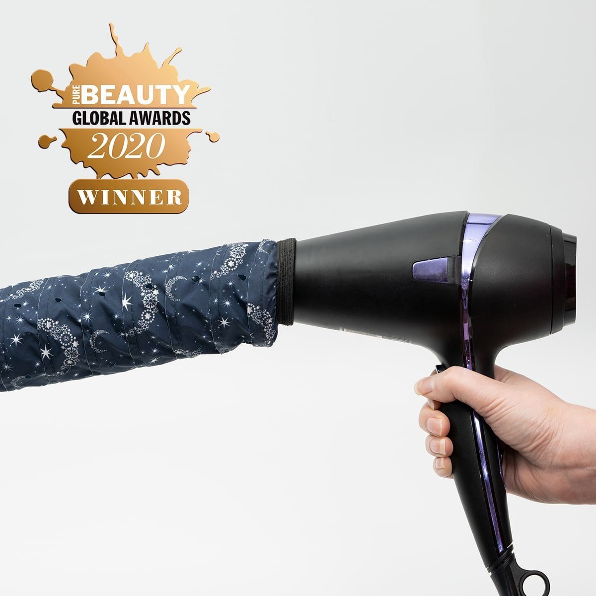 Bright as a Star edition Softhood® on dryer - WINNER of the Pure Beauty awards 'Best New Inclusive Hair Product' 2020